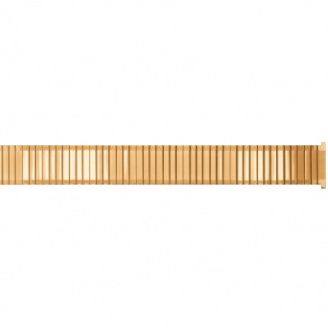 Watch strap Universal V61D Steel Gold Toned 14mm